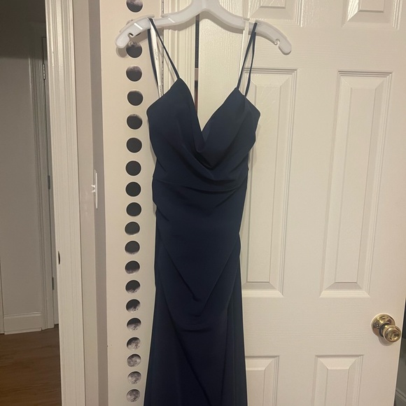 -beautiful royal blue prom dress- - Picture 4 of 7